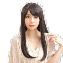 (Direct mail from Japan) Clearstone WIGGY RICH side parted bangs long straight wig dark brown