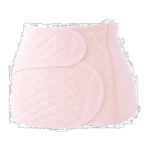 (Direct mail from Japan) Inujirushi dog print postpartum abdominal protective belt l-ll pink belt