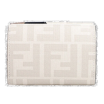 FENDI Rome 8M0395 AK60 F1GF8 Womens White White Multicolor Wallet
