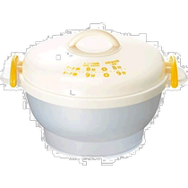 (Direct mail from Japan) Heping FREIZ microwave oven special egg cooker large capacity for 7 pieces yellow