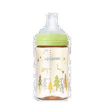 (Japan Direct Mail) Pgeon Breast Milk Solid Sensation Lactation Bottle Tree Tree 240 Ml 3 Months Old