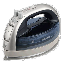 (Japan Direct Mail) Panasonic Iron Without Rope Steam Double Head Iron Silver NI-WL606-S
