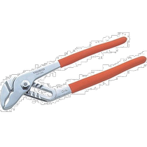 (Direct mail from Japan) TRUSCO Zhongshan elbow water pump pliers 5-speed adjustment 20cm orange TWP-200