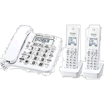 (Direct Mail from Japan) Panasonic Cordless Phone with 2 Handsets White VE-GD27DW-W