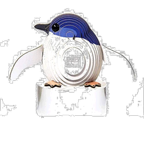 (Direct mail from Japan) Azone Paper 3D Puzzle EUGY Penguin