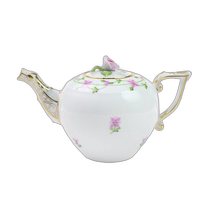 Direct mail from Japan HEREND Pink Garland PBGP Teapot Mini 608 Ceramic Pink