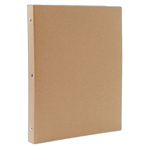 (Japanese direct mail)Muji unprinted Goods Activate folder A4 30 holes beige 82109917