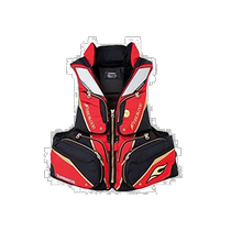 (Direct Mail from Japan) Shimano Life Jacket Fishing Inflatable Vest XL Black Red VF-11