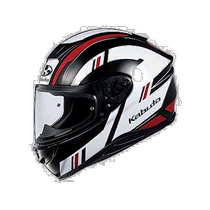 (日本直邮)Ogk Kabuto 全盔 轻量舒适AEROBLADE6 DYNA XL黑 白