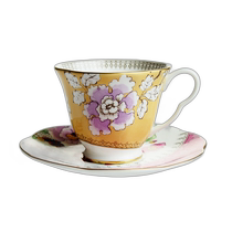 (Direct mail from Japan) WEDGWOOD Dielianhua coffee cup and saucer bone china cup ceramic European retro British style