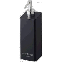 (Direct mail from Japan) Yamazaki Industrial Press-on Conditioner W7XD9XH24cm Black 4261