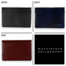 MACKINTOSH PHILOSOPHY Card Holder Business Card Holder Mens Rowan Card Holder Wine