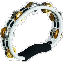 (Direct mail from Japan) MEINL Percussion hand bell white D-shaped gold and silver two-color bell