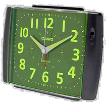 (Direct mail from Japan) Casio alarm clock black electronic alarm luminous background TQ-379-2JF