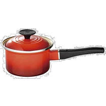 (Japan Direct Post) Cool couleur enamel pan EOS saucepan cerise rouge four à gaz 14cm IH applicable