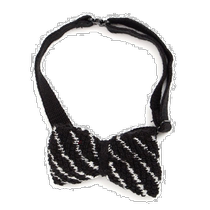 Japanese direct mail apres les cours childrens colorful design knitted bow tie spring and summer popular styles