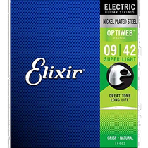 Elixir Pleasant Electric gitar strings OPTIWEB light 0009 0042