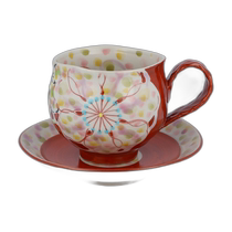 Japan Direct Mail Kutani Ware Universal Coffee Cup Ceramic