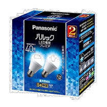 (Direct mail from Japan) Panasonic LED bulb white light 40W shape 2 pieces LDA4DGSK42T