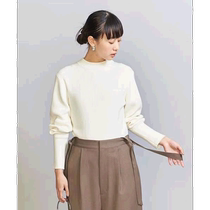 Japan direct mail BEAUTYYOUTH UNITED ARROWS womens high-neck fine-grained sweater elegant and comfortable