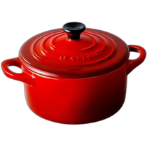 Japan direct mail (Japan direct mail) Le Creuset cool color pot heat-resistant container mini cherry red