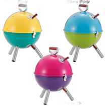 Japan direct mail Captain Stag mens and womens multifunctional mini barbecue pit outdoor barbecue equipment CA