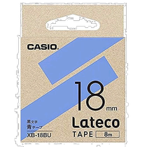 (Japan Direct mail) Casio Casio label printer Private ribbon label with blue black character 18
