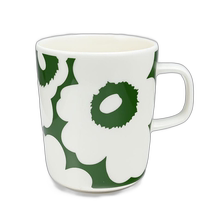Japan direct mail marimekko mug cup 250ml 60th anniversary Unikko white x green