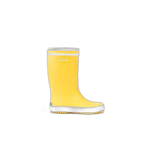 Дневной отлив бегующих ног AIGLE Ai высокая мужская и женская секция водонепроницаем и дождевой резиновый полуцилиндровый дождевой ботинки елоу 33 ZZJNB