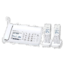(Direct Mail from Japan) (Direct Mail from Japan) Panasonic Digital Cordless Fax Machine 2 White