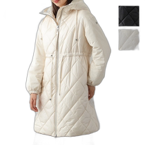 Direct mail from Japan DUNO floral coat XARI VARANO BRA womens quilted switch-leg coat