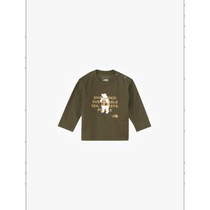 The North Face long-sleeved T-shirt (baby) サルファースプリング(