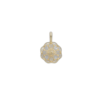 Japanese direct mail Japanese trend agete Akado K14 diamond charm pendant