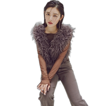Japanese direct mail SNIDEL womens short imitation fur vest SWFV244088