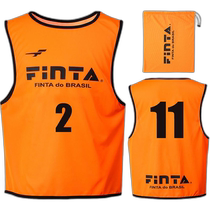 Japanese direct mail FINTA bib number 10 pieces football FT6513-6100