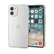 (Direct mail from Japan) Ilike iPhone 12 mini special hard phone case suitable for QI charging and transparent