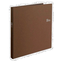 (Direct mail from Japan) Zhonglin Pocket Photo Album Color Warm Brown TCPK-6L-240-WS EC Online Limited Edition