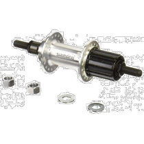 (Direct mail from Japan) SHIMANO bicycle front hub 32H nut type OLD: 135mm silver