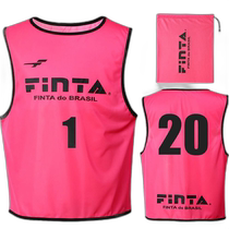 Japan direct mail FINTA football number cloth 20-piece set FT6556-7200