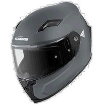 (Direct mail from Japan) Komine full-face helmet HK-170 FL high-strength shell magnetic buckle closure olive green