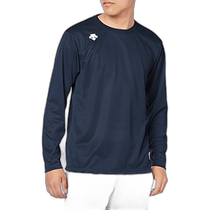 (Direct mail from Japan) Descente sports long-sleeved shirt base DMC-5801LB unisex dark blue O