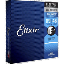 (Direct mail from Japan) Elix Electric Guitar Strings POLYWEB Custom Light 009- 046#1202