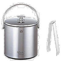(Direct mail from Japan) The peacock Peacock portable ice can and ice bucket 1 6L black IBS-A160(B)