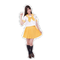 (Direct mail from Japan) PartyCityCosplay suit sailor suit Japanese uniform sexy and cute 4L yellow