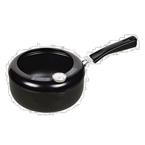 (Direct mail from Japan) Pearl Metal Iron Single Tempura Fryer with Thermometer HB-2517