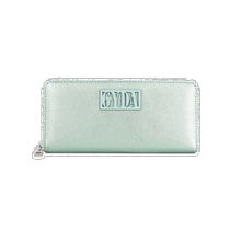 Japanese direct mail GYDA womens long zipper wallet FRAME METAL style GYW201