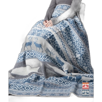 Japan direct mail KLIPPAN 2266 blanket SAREK miscellaneous blanket wool Scandinavian household