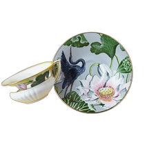 Direct mail from Japan WEDGWOOD Eternal water lily tea cup saucer ceramic set
