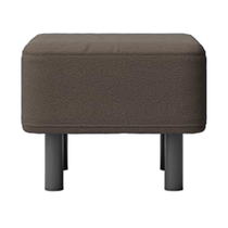 (Direct Mail from Japan) Muji Sofa Cover Washed Cotton Canvas Sofa Footstool Cover Brown 8258