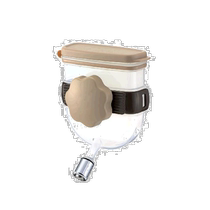 (Direct mail from Japan) Richell Portable Pet Drinking Fountain Brown Pet Cage External Mount